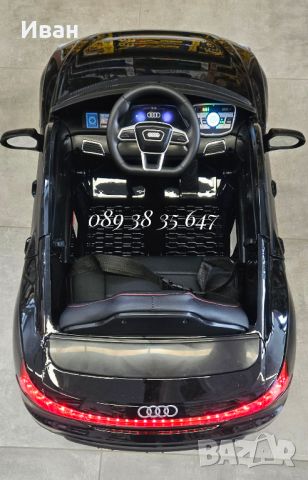 ТОП ЦЕНА!НОВО!Акумулаторна кола AUDI RS E-TRON GT с 12V батерия,EVA ГУМИ,USB, снимка 9 - Електрически играчки - 45427876
