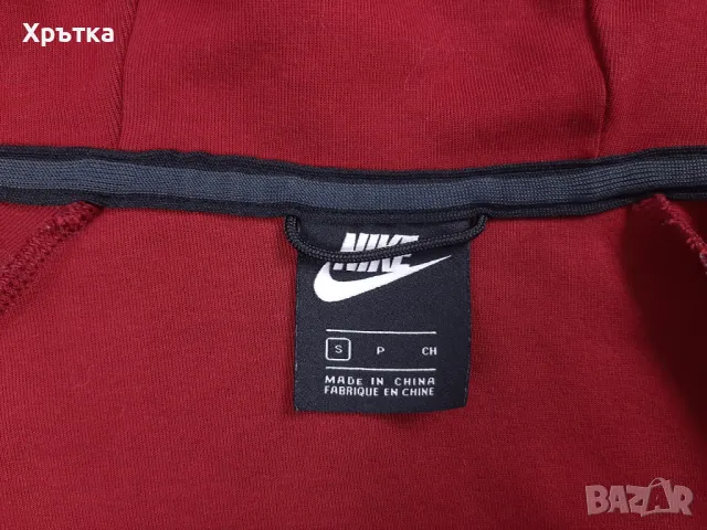 Nike Tech Fleece - Оригинално мъжко горнище размер S, снимка 8 - Спортни дрехи, екипи - 48706921