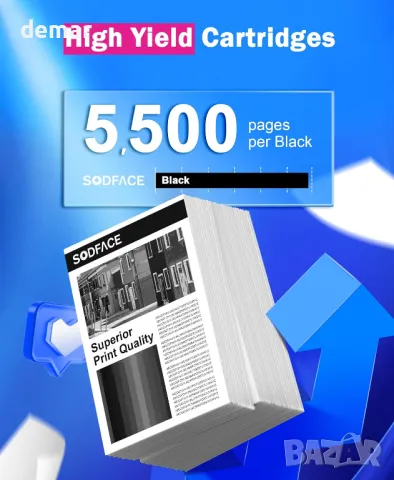 Тонер касети SODFACE 6510, 6510XL, съвместими за Xerox 6510XL, 6515XL, 4 броя, снимка 4 - Консумативи за принтери - 49872233