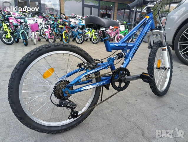 MATRIX Велосипед 20" FLASH син, снимка 5 - Велосипеди - 53838953