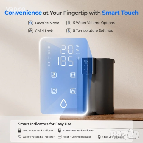 Машина за обратна осмоза Waterdrop C1H , снимка 7 - Други - 51534290