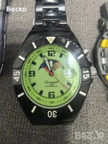 VINTAGE Часовници Alfex Bulova Baby G, снимка 4 - Мъжки - 53806248