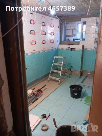 Извършва вътрешни ремонти на вашия дом, офис, вила. Шпакловка, боя, картон, зидария, плочки, бани., снимка 14 - Майстори - 52497448
