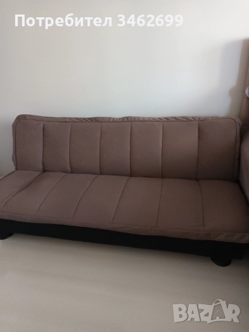 Диван тройка разтегателен , снимка 3 - Дивани и мека мебел - 51476447