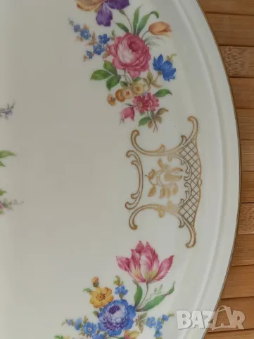 Плато с флорална декорация - Rosenthal, снимка 3 - Други - 49767057