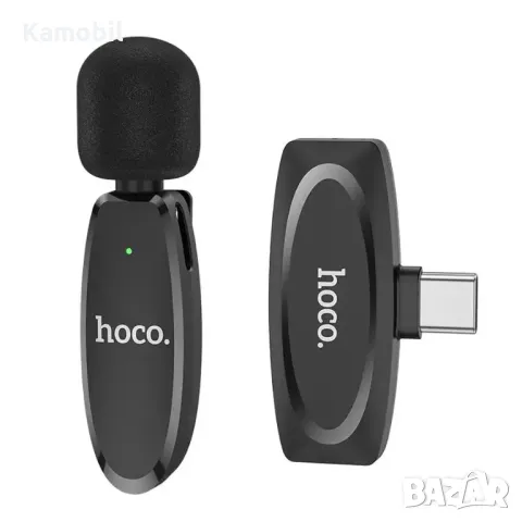 Микрофон Hoco L15 Type C USB, снимка 2 - Слушалки, hands-free - 49452034