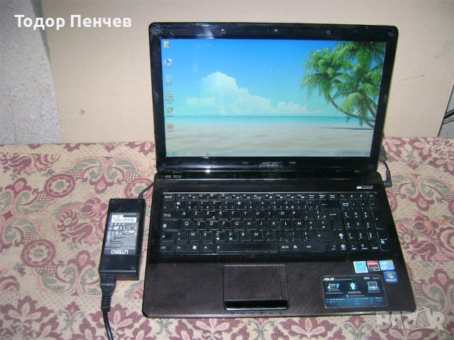 Asus K52J - Core i5, 4 GB RAM, 500 GB HDD, зарядно