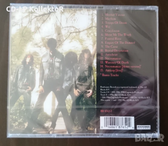 CD за продан (Sepultura - Morbid Visions), снимка 2 - CD дискове - 51193443