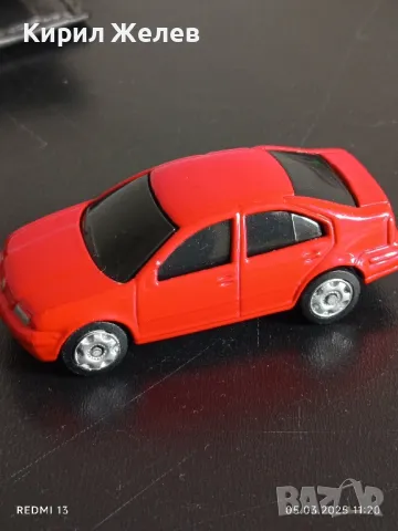 Метална количка VW JETTA MADE IN CHINA за КОЛЕКЦИЯ ДЕКОРАЦИЯ 10525, снимка 2 - Колекции - 49369556