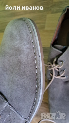 Кожени шити обувки от Албания-46 номер, снимка 12 - Маратонки - 53777966