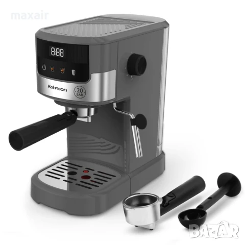 Кафемашина за еспресо Rohnson R-98019 * Безплатна доставка * Гаранция 2 години, снимка 3 - Кафемашини - 50651694