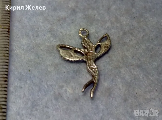СРЕБЪРНА ФЕЯ СТАР ФИГУРАЛЕН СРЕБЪРЕН ПЕНДАНТ СРЕБРО ВИСОКА ПРОБА ХУДОЖЕСТВЕНА РЪЧНА РАБОТА 42289, снимка 9 - Антикварни и старинни предмети - 49734059