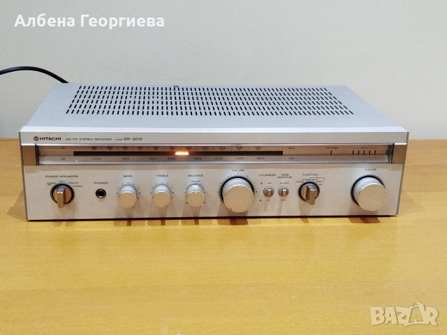 Ресийвър стерео HITACHI 2010  AM/FM -JAPAN - 125W, снимка 9 - Ресийвъри, усилватели, смесителни пултове - 52693160