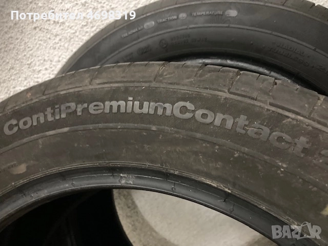 4x CONTINENTAL  ContiPremiumContact 215/55/R18 - TOP!, снимка 2 - Гуми и джанти - 52963306