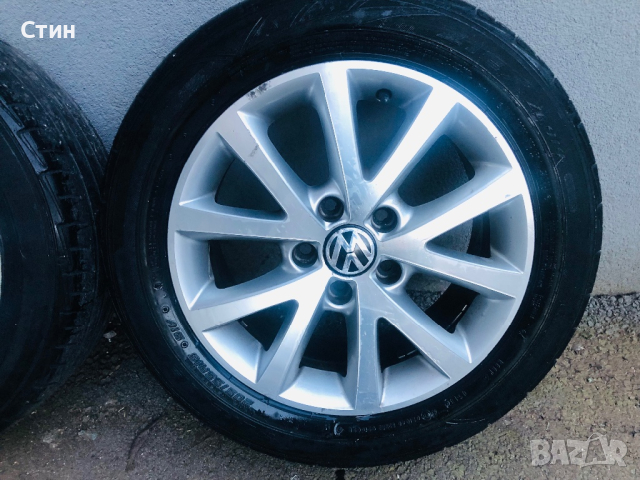 Алуминиеви лети джанти VW Golf 6 16” 5x112, снимка 5 - Гуми и джанти - 44956020