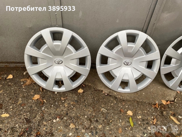 Оригинани тасове на Toyota 16”, снимка 2 - Аксесоари и консумативи - 52338720