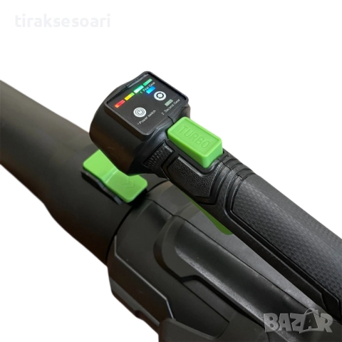 Акумулаторна въздуходувка STAHLMAYER 36V – турбо пистолет с 2 батерии, 270 км/ч въздушен поток, снимка 4 - Други инструменти - 52148255