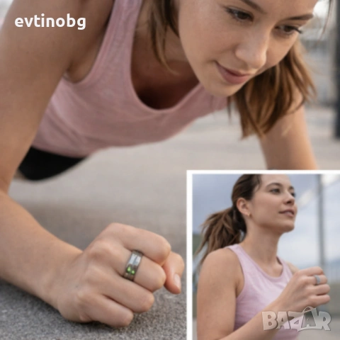 Smart пръстен–интелигентен тракер за здраве и активност в стилна форма, снимка 4 - Пръстени - 54044408