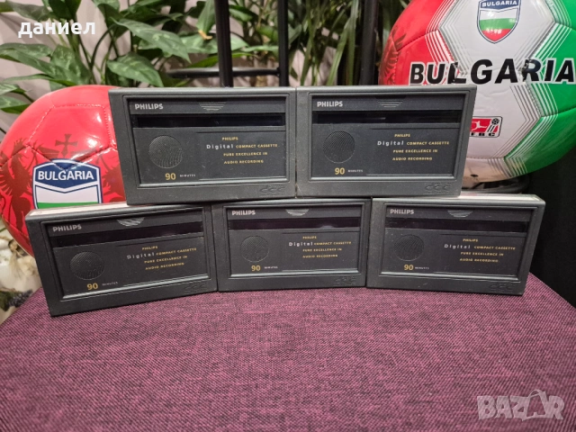 Цифрови DCC касети PHILIPS 90 минути, снимка 3 - Аудио касети - 53541269