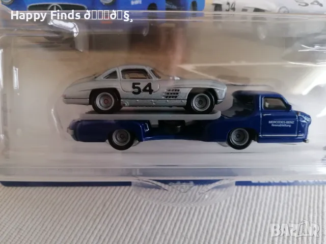 💕🧸 Hot Wheels Premium Mercedes-Benz 300 SL `55 Mercedes-Benz Blaues Wunder Car Culture, снимка 2 - Колекции - 46951050