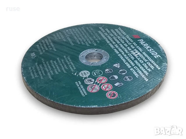 НОВИ! Режещи дискове за благородна стомана 6броя Ø180мм Parkside, снимка 5 - Други инструменти - 51354015