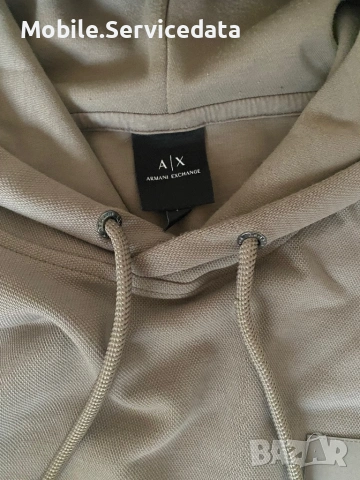 Мъжко худи ARMANI EXCHANGE – размер M, стилно и комфортно, снимка 4 - Суичъри - 54084200