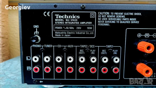 Technics , снимка 8 - Ресийвъри, усилватели, смесителни пултове - 48981130