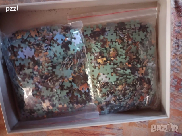 Пъзел "Hal-timbered House” Ravensburger 1986г. 1000 части, снимка 2 - Пъзели - 53695567