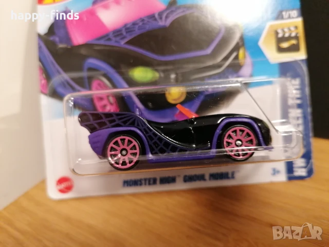 💕🧸Hot Wheels, Monster High Ghoul Mobile - Screen Time 2024, 1:64, снимка 1
