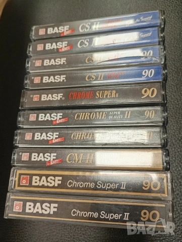 Лот от 10 аудио касети BASF хромни ленти Time machine,Kreator,Elvis Presley,Metal Church,Slayer, снимка 2 - Аудио касети - 53983965