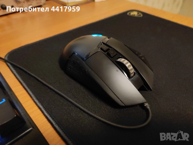Геймърска мишка Logitech G502 Hero и MousePad/Подложка за мишка COUGAR Control EX-M, снимка 4 - Клавиатури и мишки - 52579306