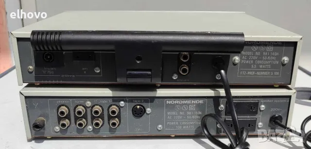 Стерео усилвател и тунер Nordmende PA 900, TU 900, снимка 4 - Ресийвъри, усилватели, смесителни пултове - 49916323