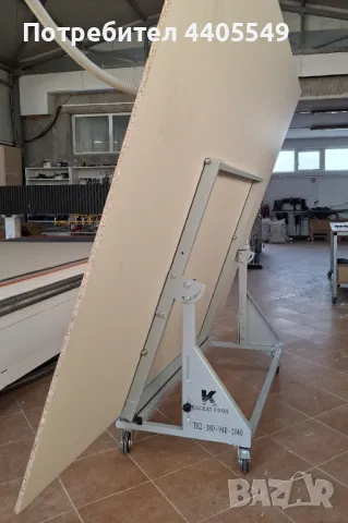 Количка за ПДЧ и МДФ плоскости , транспорт и зареждане на Форматен циркуляр и CNC машини, снимка 7 - Други машини и части - 49361864