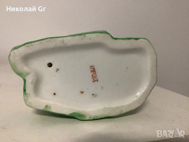 Фигурка порцелан отличен състояние произведено в Япония, снимка 5 - Фигурки - 54012784