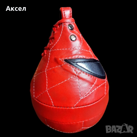 Бърза боксова круша,изработена от естествена кожа разм.М 6x8инч., снимка 7 - Бокс - 53462031