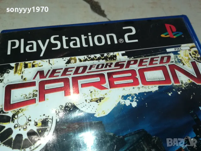 NEED FOR SPEED CARBON PS2-КУТИЯ 1402251405, снимка 5 - Игри за PlayStation - 49127317