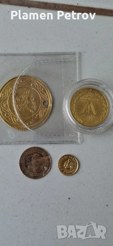 Златни медали и монета Американски сет 200години , снимка 11 - Нумизматика и бонистика - 43955494
