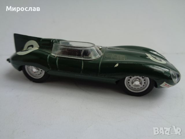 1:43 BRUMM JAGUAR D TYPE КОЛИЧКА ИГРАЧКА МОДЕЛ , снимка 3 - Колекции - 45729821