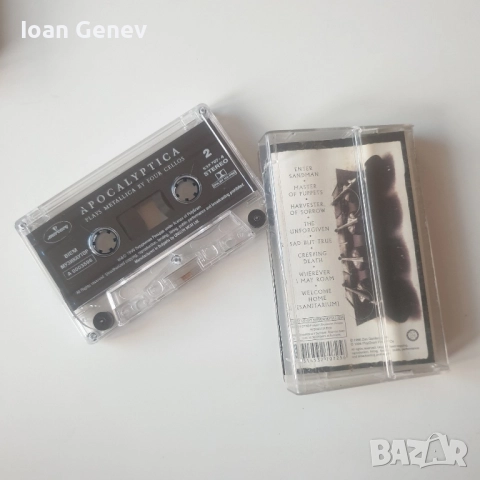 Apocalyptica - Plays Metallica By Four Cellos касета, снимка 2 - Аудио касети - 52045383