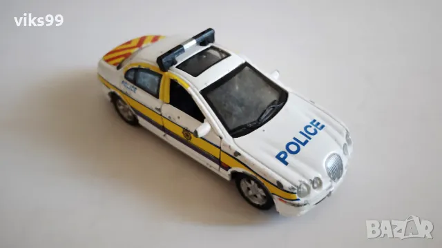 Jaguar S-Type Police Amercom - 1:43, снимка 5 - Колекции - 47542532