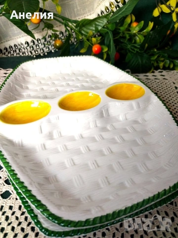 Плата за закуска , снимка 3 - Чинии - 54149333