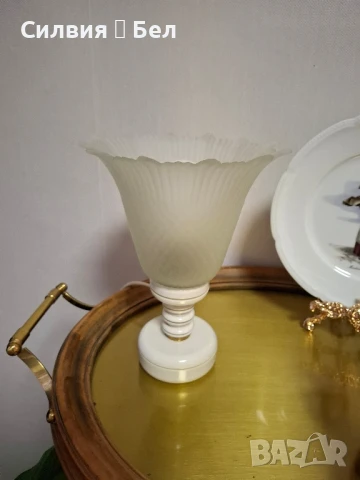 Винтидж лампа, снимка 4 - Настолни лампи - 51267456