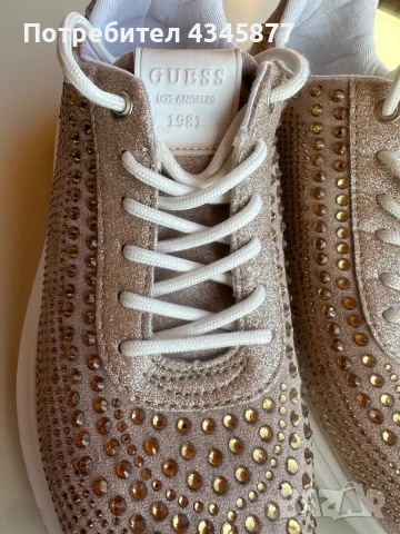 Маратонки с камъчета Guess, снимка 4 - Маратонки - 50838430
