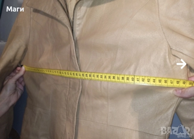 Кожено дамско дълго яке и мъжки кожени якета, дамски елек и др., снимка 9 - Якета - 43460799