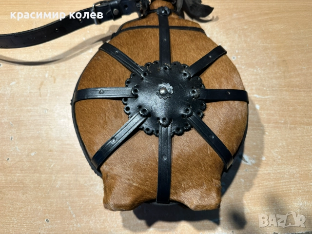 красива бъклица от естествени материали, снимка 3 - Антикварни и старинни предмети - 52321298