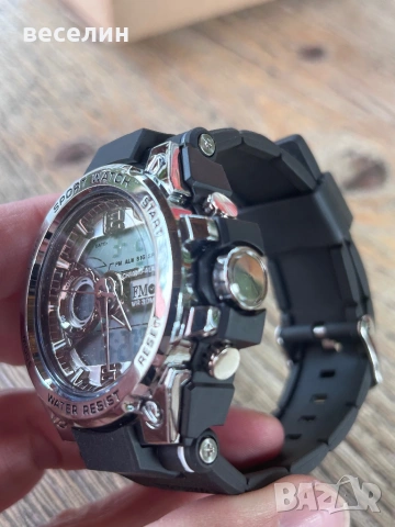 Спортен часовник с множество функции, снимка 4 - Мъжки - 53682435