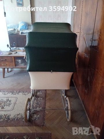 ретро бебешка количка , снимка 3 - Антикварни и старинни предмети - 45741426
