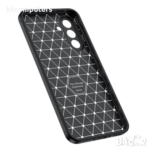 Samsung Galaxy A36 5G / A56 5G Удароустойчив Litchi Skin Калъф и Протектор, снимка 3 - Калъфи, кейсове - 50797642