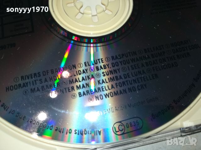 *BONEY M CD 1907241035, снимка 7 - CD дискове - 46629205