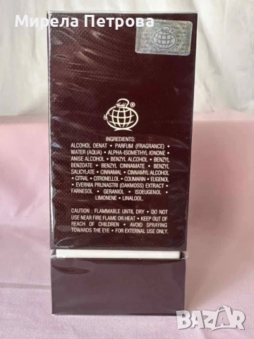 Парфюмна вода Fragrance World Cherry Incense-унисекс- 80мл, снимка 2 - Дамски парфюми - 51681404